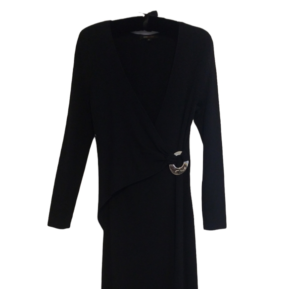 BCBG Max Azria Black Knit L/S Dress - Picture 1 of 6